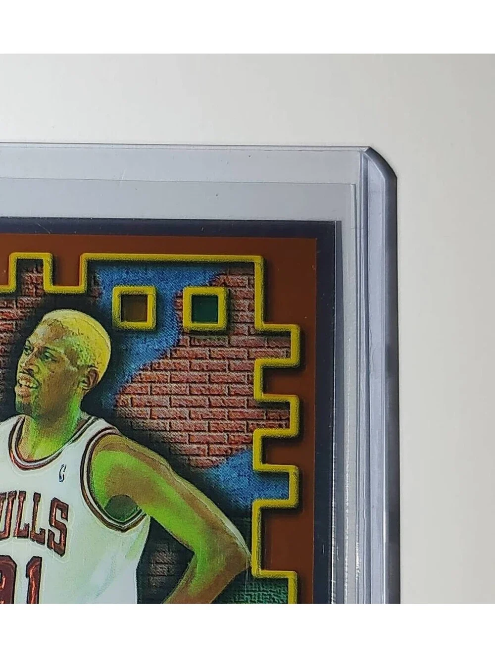Dennis Rodman 1995-96 Topps Finest NBA #M24 Mysterly Bulls